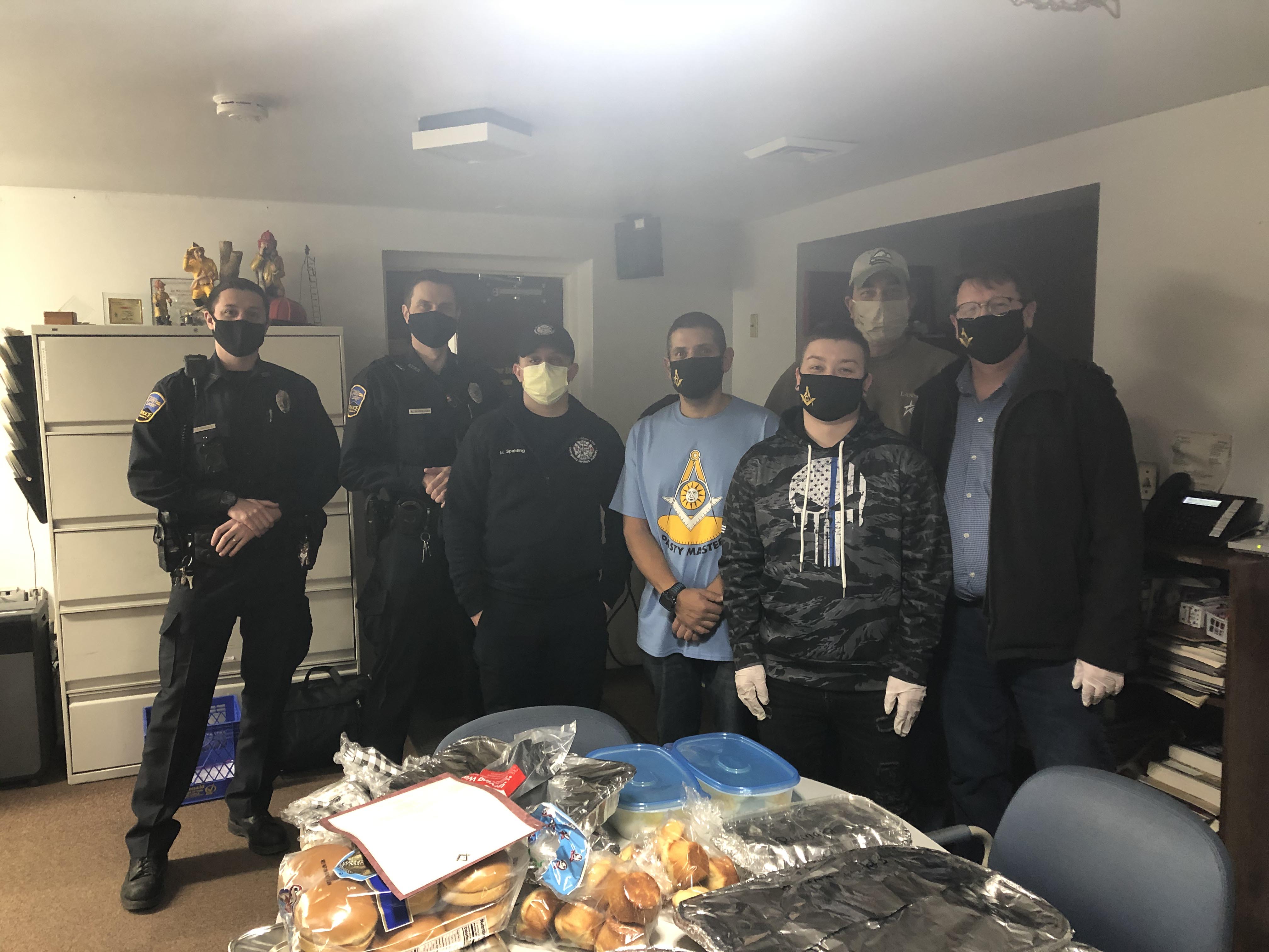 Seattle new years eve parties Grand Ledge Lodge #179 Thanks First Responders - Michigan Masons